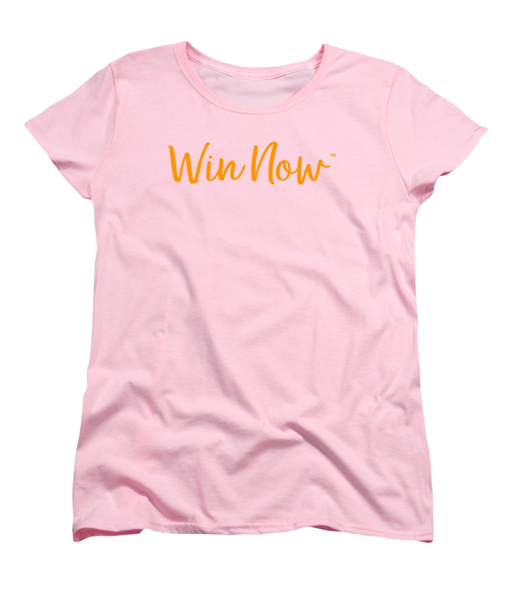 Orange Win Now - Women's T-Shirt (Standard Fit)