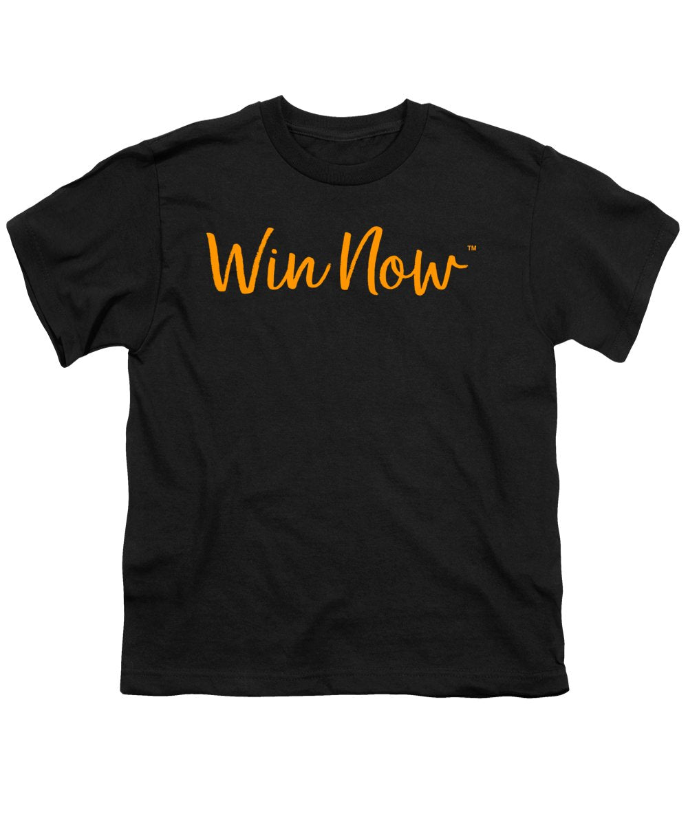 Orange Win Now - Youth T-Shirt