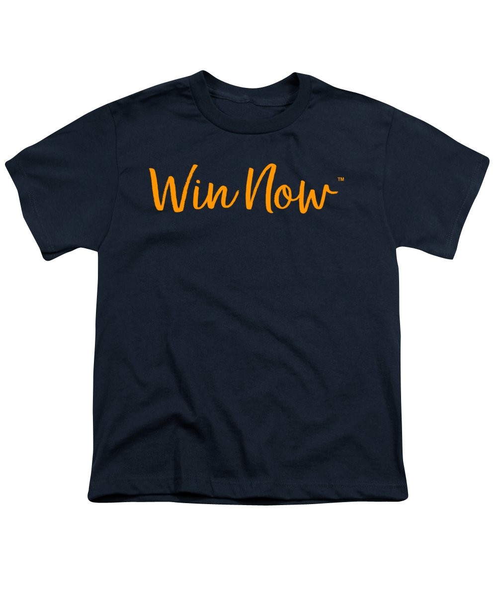Orange Win Now - Youth T-Shirt