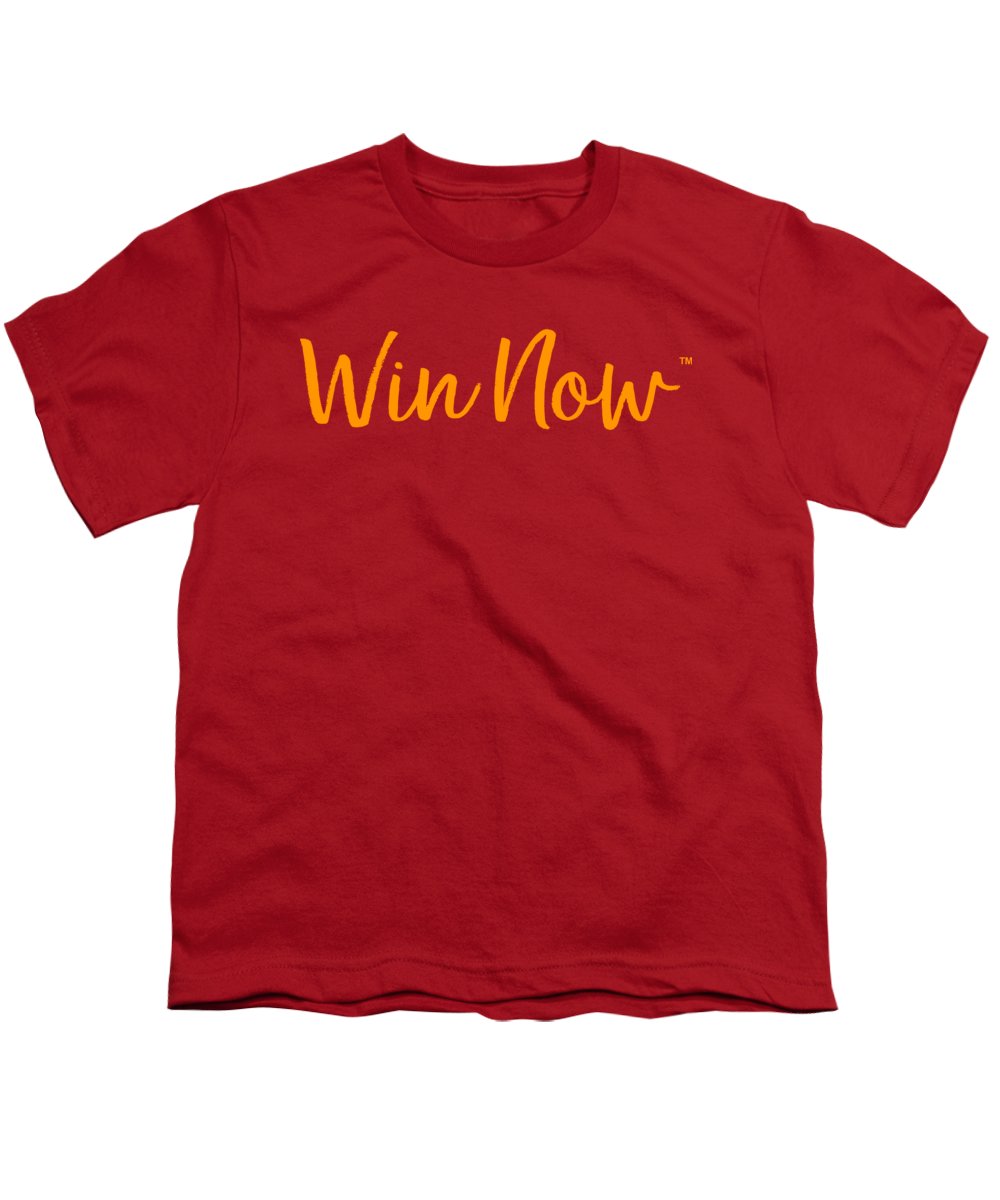 Orange Win Now - Youth T-Shirt