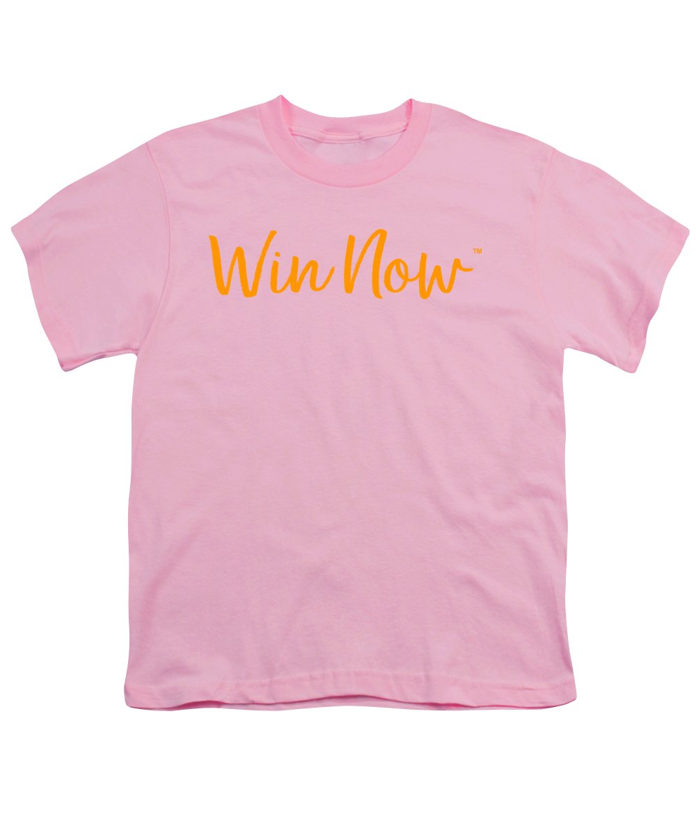 Orange Win Now - Youth T-Shirt