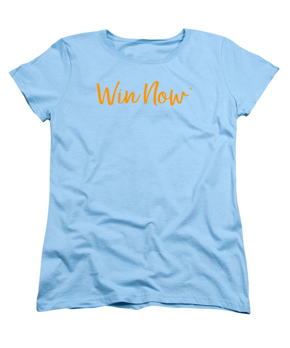 Orange Win Now - Women's T-Shirt (Standard Fit)