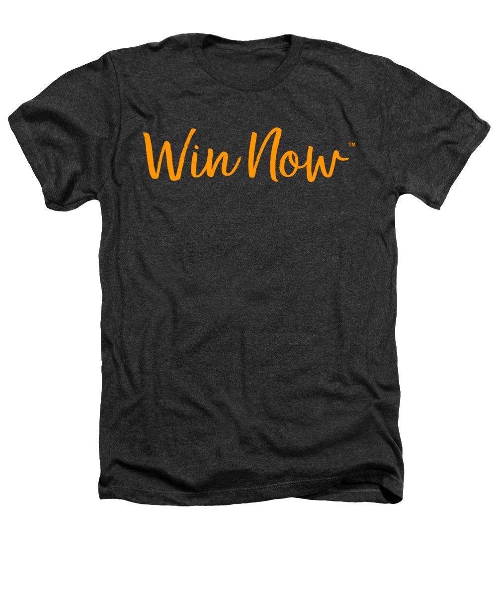 Orange Win Now - Heathers T-Shirt