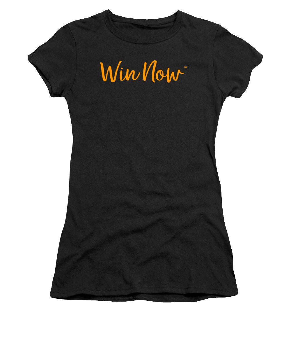 Orange Win Now - Women's T-Shirt