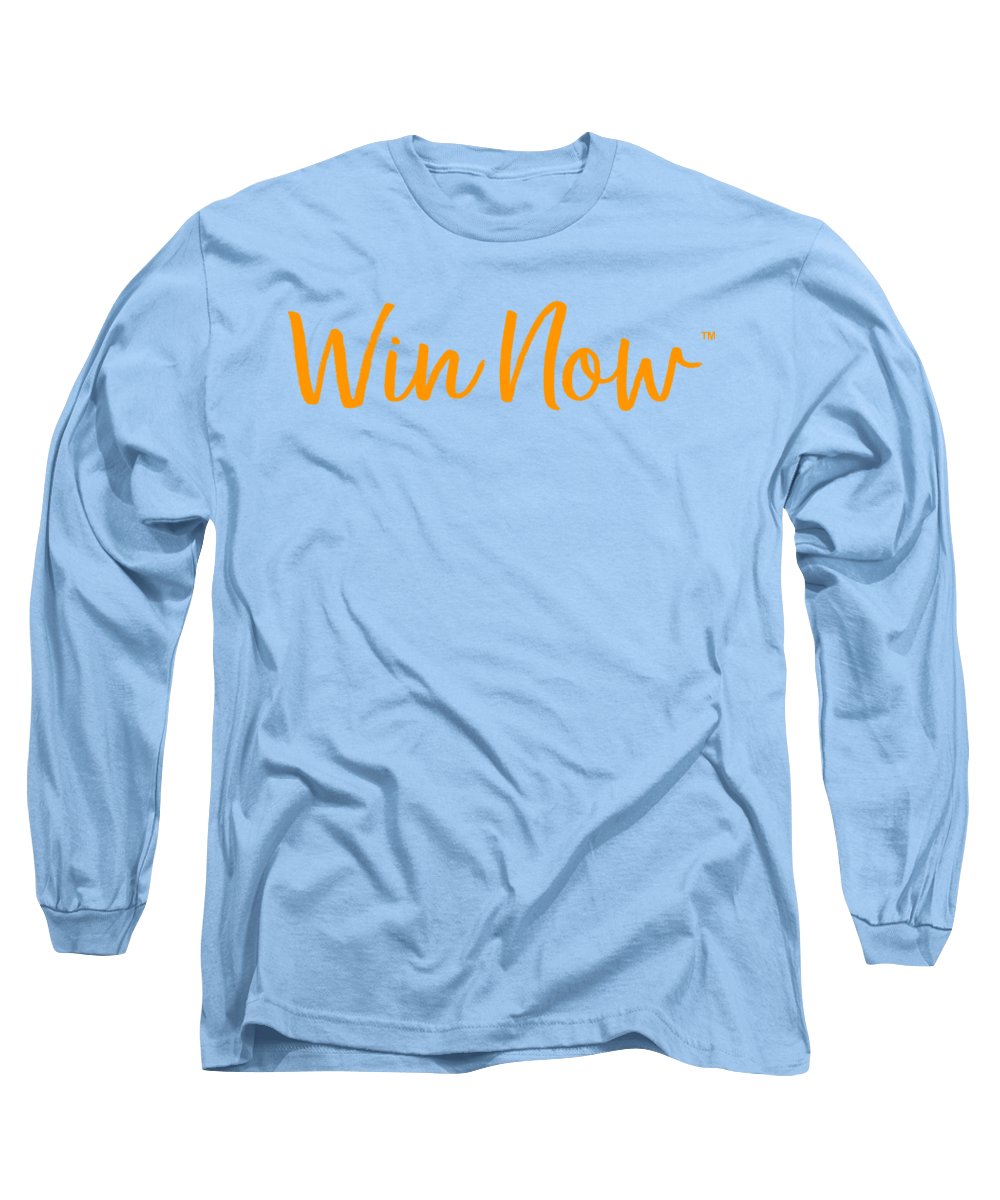 Orange Win Now - Long Sleeve T-Shirt