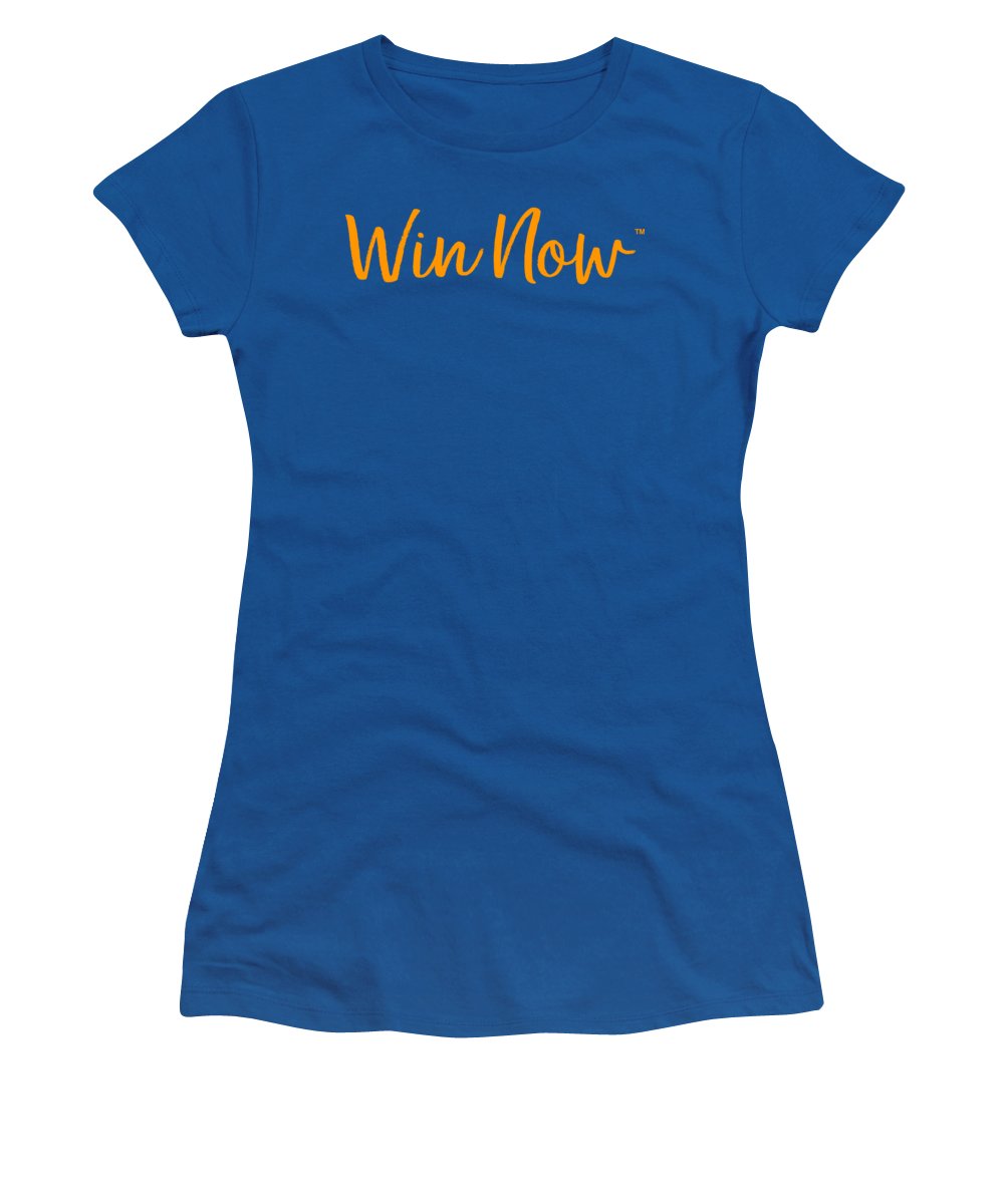 Orange Win Now - Women's T-Shirt
