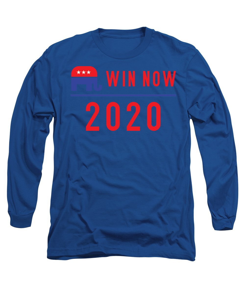Republicans Win Now - Long Sleeve T-Shirt
