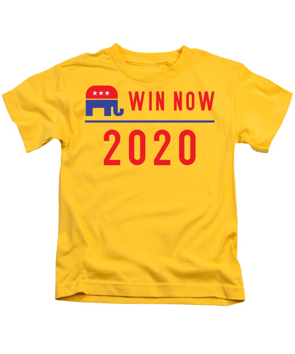 Republicans Win Now - Kids T-Shirt