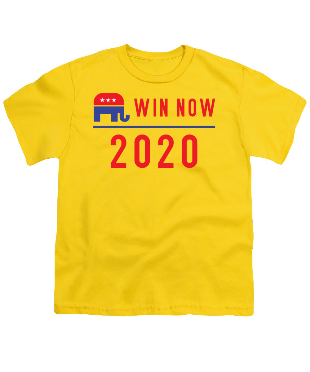 Republicans Win Now - Youth T-Shirt