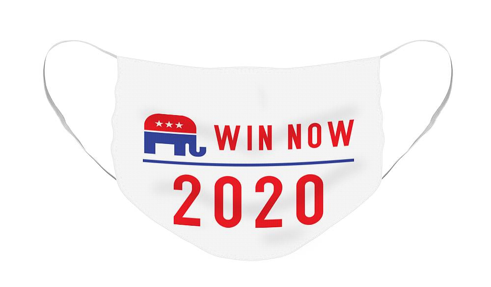 Republicans Win Now - Face Mask
