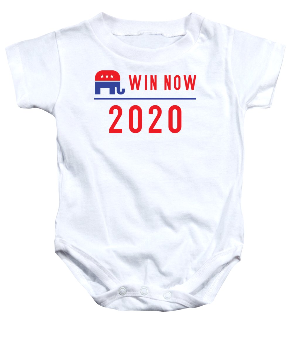 Republicans Win Now - Baby Onesie