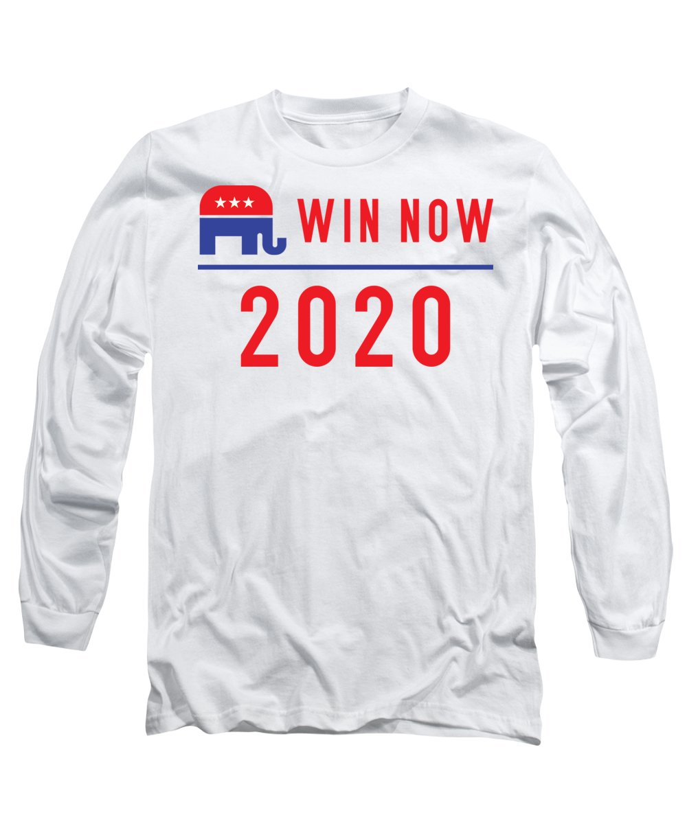 Republicans Win Now - Long Sleeve T-Shirt