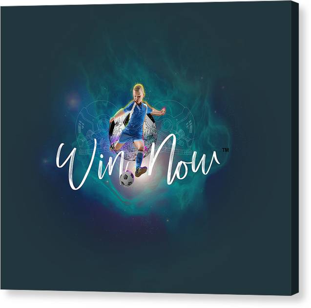Soccer Kids Win - Canvas Print