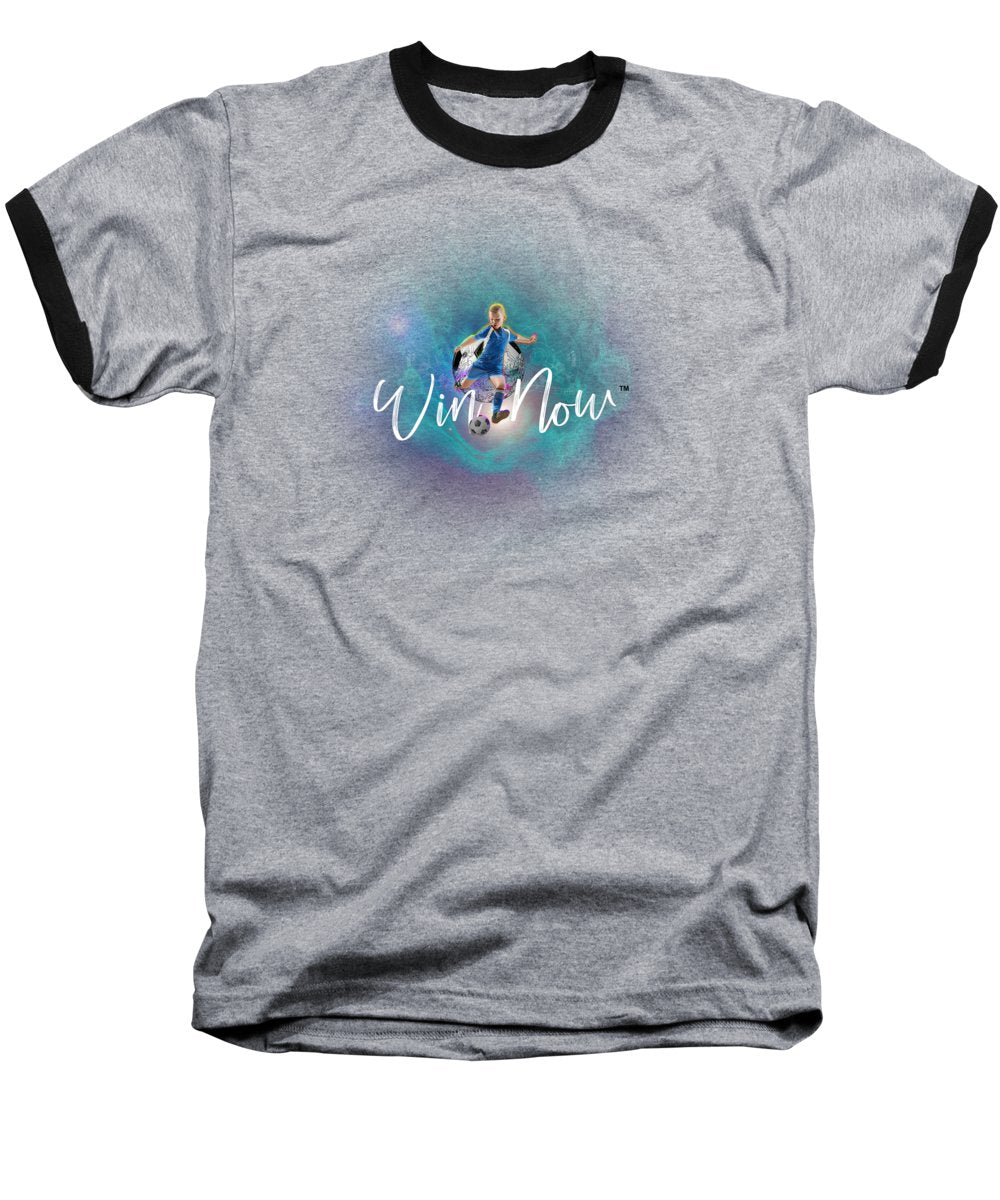 Soccer Kids Win - Baseball T-Shirt