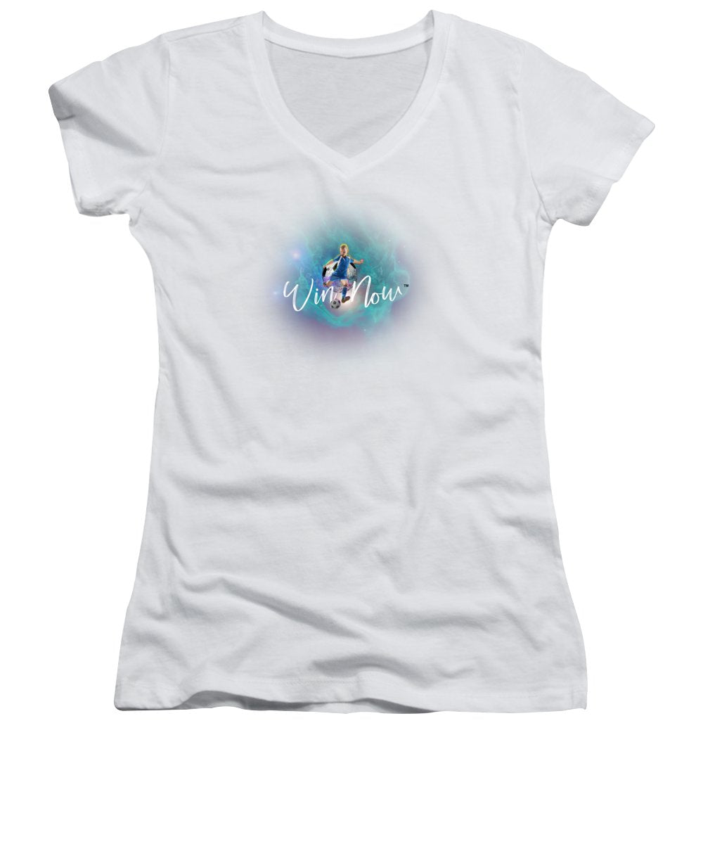 Soccer Kids Win - Women's V-Neck