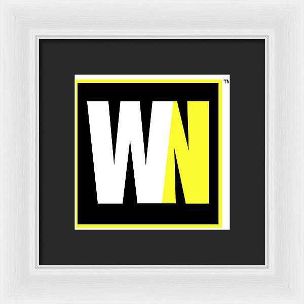 Win Now Brand - Framed Print